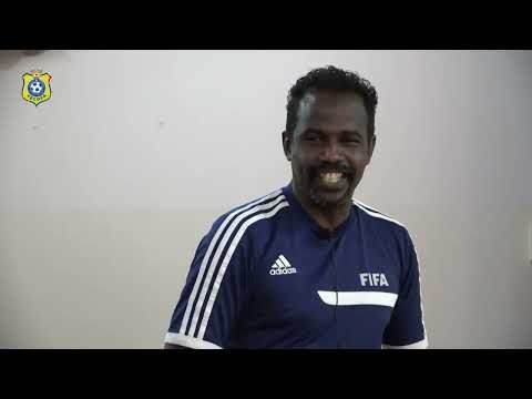 Cours pour instructeurs d'arbitres : Intervention de l'instructeur FIFA-CAF, Ali Mohamed(Djibouti)