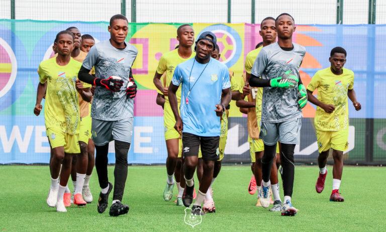 Mondial U15 : Première séance d’entraînement des Léopards U15 à Azerbaïdjan