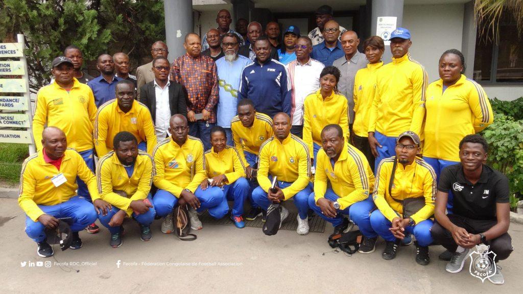 Le président Dieudonné Sambi Nsele-Lutu du CONOR a lancé les travaux d’Etienne Sockeng, CTR FIFA à la FECOFA
