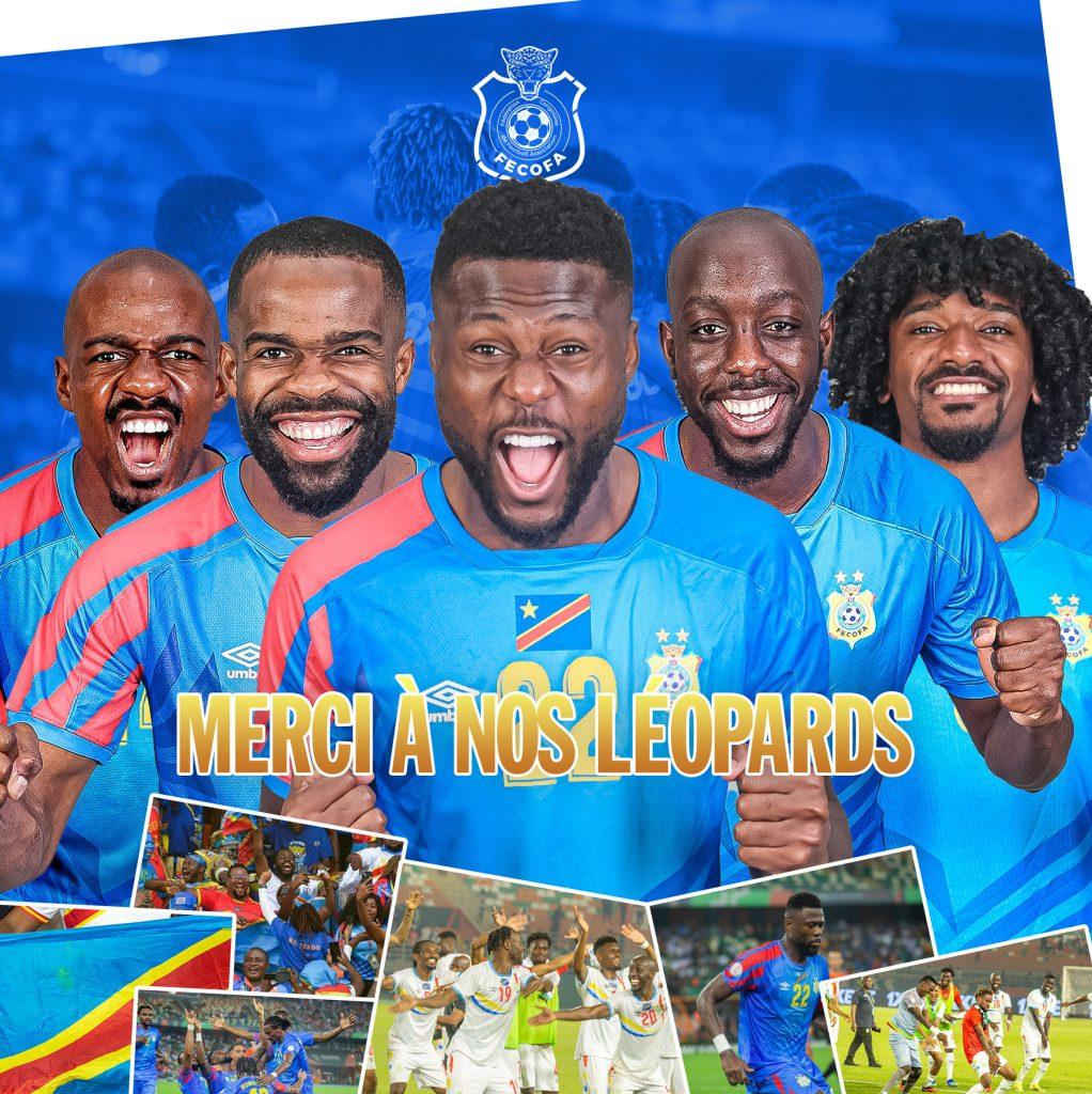 Les Léopards terminent à la quatrième position à la 34e Coupe d’Afrique des Nations.