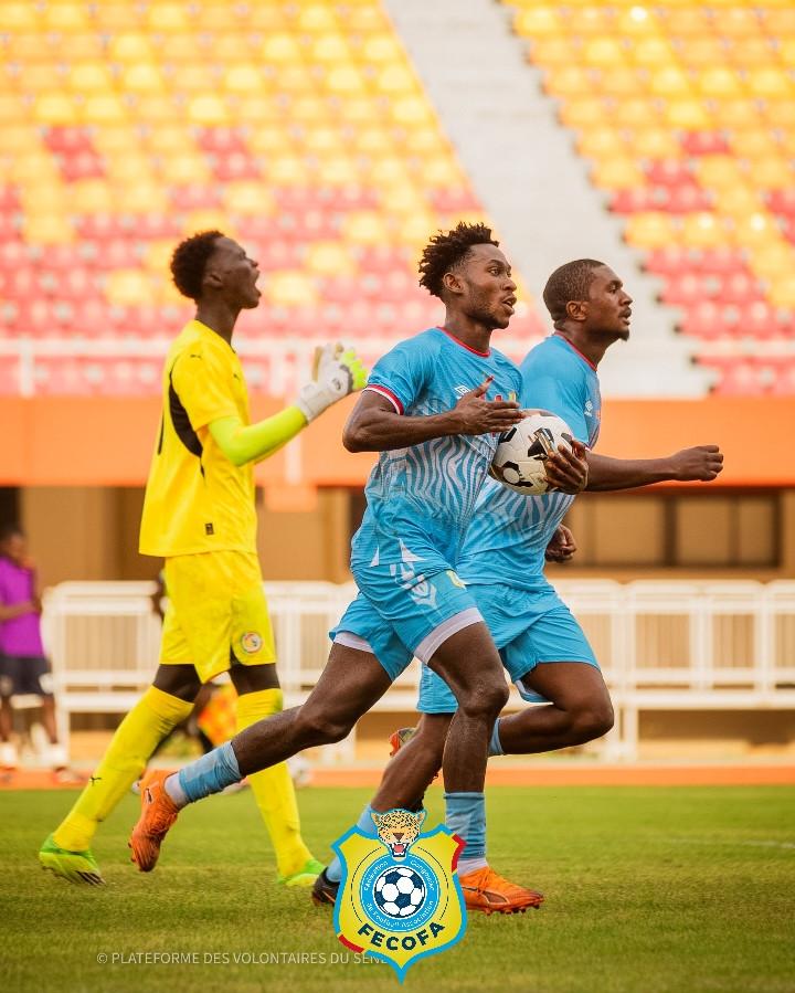 Léopards U20 buteurs à Dakar
