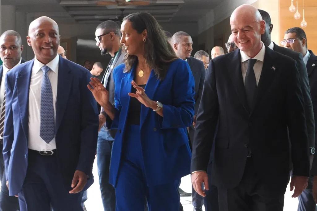 Motsepe et Infantino