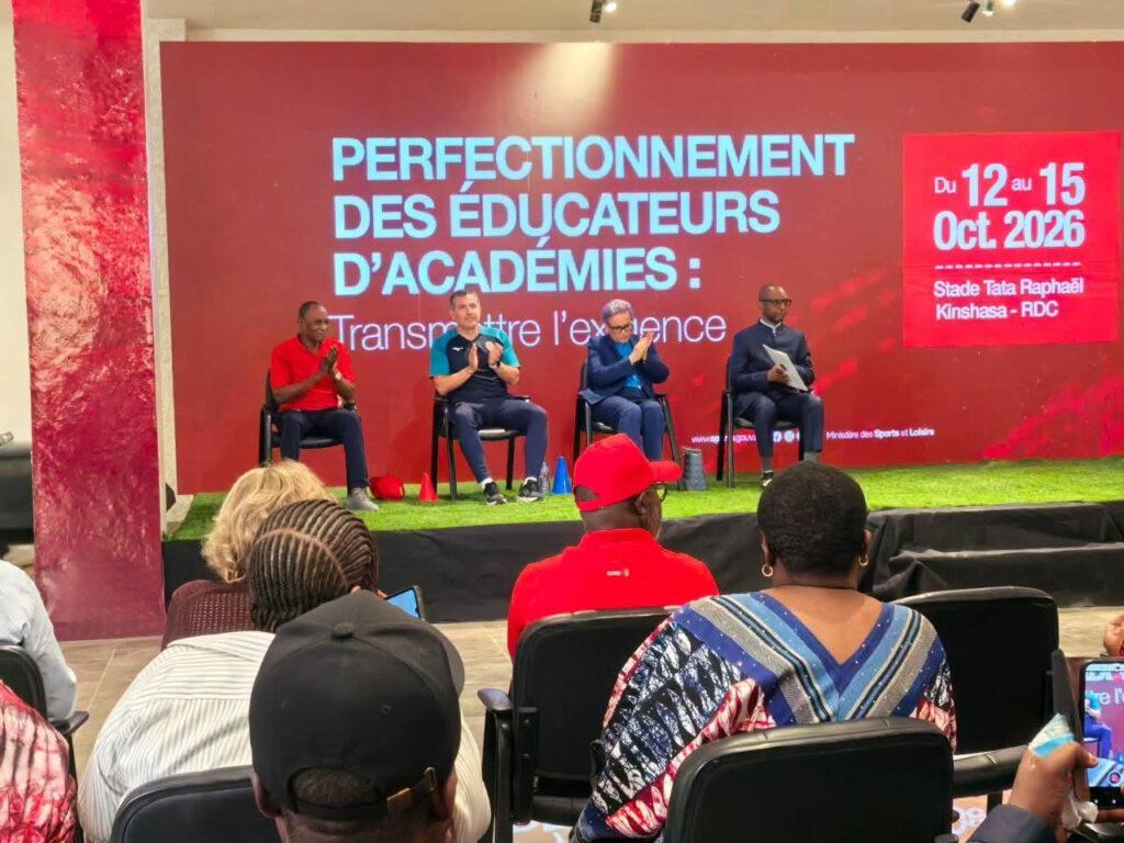 Partenariat RDC – Monaco : Lancement du stage de haut niveau des éducateurs à Kinshasa
