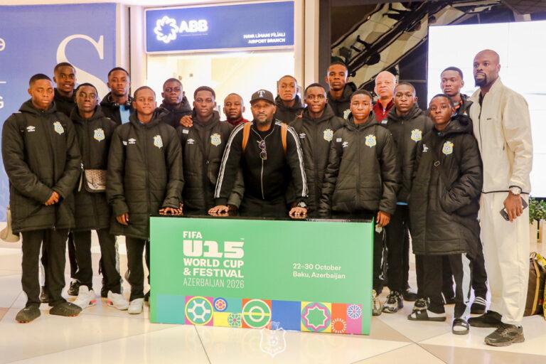 Mondial U15 : Les Léopards U15 séjournent en Azerbaïdjan