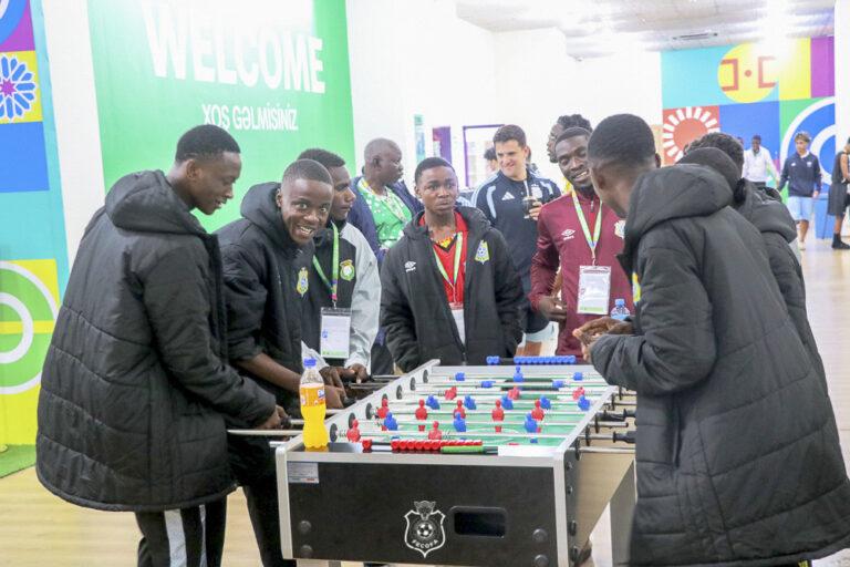 Mondial U15 : Signature et détente des Léopards U15 à Azerbaïdjan